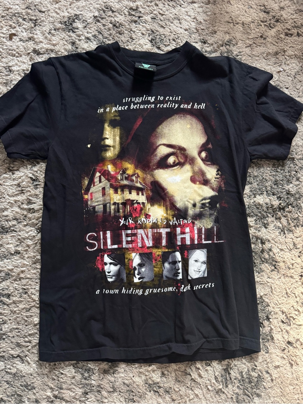 Silent Hill Graphic Tee - Black men’s medium